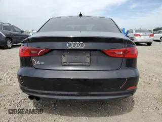 2015 Audi A3 Premium Plus with VIN WAUCCGFFXF1004887, listed as a Copart auction lot 56166895 with 140,022 mi miles and Salvage title. Bid and sale history available at DreamBid. Image 6.