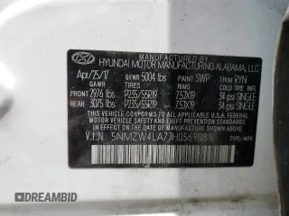 2018 Hyundai Santa Fe Ultimate с VIN 5NMZW4LA7JH056908, выставлен на аукционе Copart как лот 60416705 с пробегом 125 603 миль миль и Чистый • Clean title. История ставок и продаж доступна на DreamBid. Изображение 13.