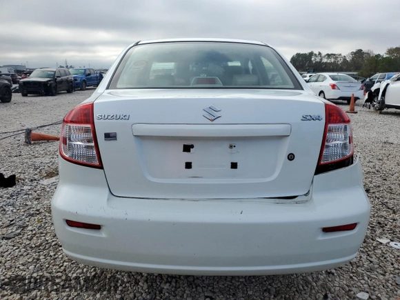 2008 Suzuki SX4 with VIN JS2YC412485105923, listed as a Copart auction lot 85539524 with 115,792 mi miles and Salvage Title. Bid and sale history available at carsss.com. Image 6.