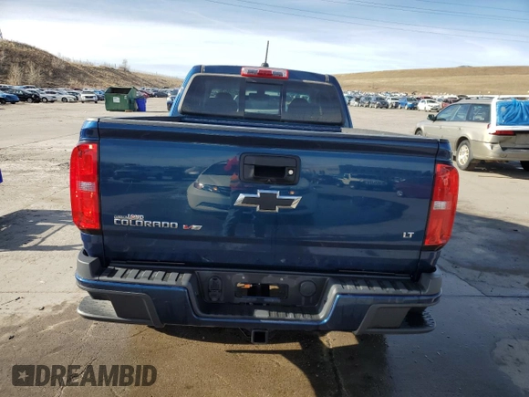 2019 Chevrolet Colorado 4WD LT with VIN 1GCHTCEN1K1124100, listed as a Copart auction lot 48558675 with 25,865 mi miles and Salvage Title. Bid and sale history available at carsss.com. Image 6.
