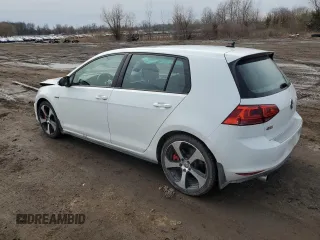 2016 Volkswagen Golf GTI SE w/Performance Pkg with VIN 3VW547AUXGM015744, listed as a Copart auction lot 47677445 with 130,490 mi miles and Salvage Title. Bid and sale history available at carsss.com. Image 2.