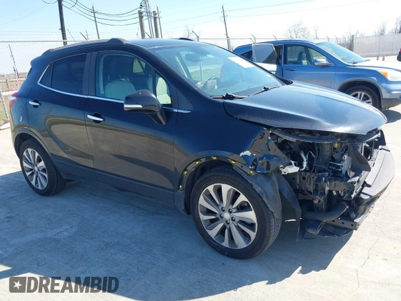 2019 Buick Encore Preferred with VIN KL4CJASB1KB841311, listed as a IAAI auction lot 41703460 with 70,382 mi miles. Bid and sale history available at carsss.com. Image 1.