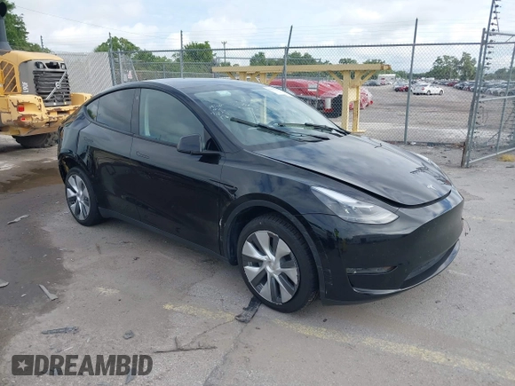 2023 Tesla Model Y Long Range with VIN 7SAYGDEE2PA044328, listed as a IAAI auction lot 42427625 with 41,324 mi miles and . Bid and sale history available at DreamBid. Image 1.