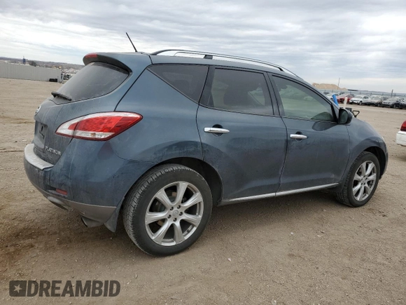 2014 Nissan Murano SL with VIN JN8AZ1MU4EW420043, listed as a Copart auction lot 50423395 with 162,413 mi miles and Salvage Title. Bid and sale history available at carsss.com. Image 3.