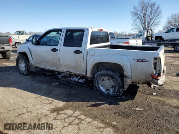 2006 GMC Canyon SLE1 with VIN 1GTDT136268260456, listed as a Copart auction lot 46354595 with 130,399 mi miles and Salvage Title. Bid and sale history available at carsss.com. Image 2.