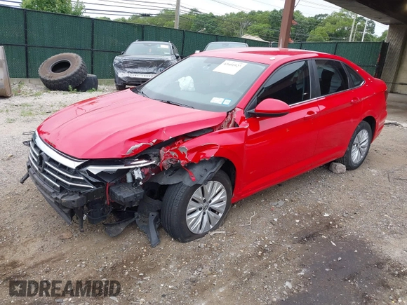 2019 Volkswagen Jetta S with VIN 3VWC57BU9KM057480, listed as a IAAI auction lot 42601924 with 56,813 mi miles and . Bid and sale history available at DreamBid. Image 18.