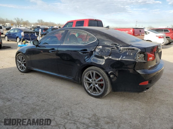 2008 Lexus IS 250 z VIN JTHBK262485085445, wystawiony jako Copart lot #50660045 z przebiegiem 156 095 mil mil oraz Szkody całkowita. Historia ofert i sprzedaży dostępna na DreamBid. Obrazek 2.