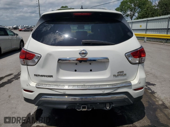 2013 Nissan Pathfinder SL z VIN 5N1AR2MM2DC646014, wystawiony jako Copart lot #61781655 z przebiegiem 262 987 mil mil oraz Czysty tytuł • Clean title. Historia ofert i sprzedaży dostępna na DreamBid. Obrazek 6.
