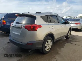 2013 Toyota RAV4 LE with VIN JTMZFREV6DD002011, listed as a Copart auction lot 54904965 with 26,167 mi miles and Salvage Title. Bid and sale history available at carsss.com. Image 3.
