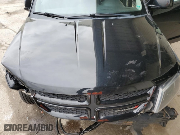 2016 Dodge Journey R/T with VIN 3C4PDDEG9GT183735, listed as a Copart auction lot 50972685 with 76,438 mi miles and Salvage title. Bid and sale history available at DreamBid. Image 12.