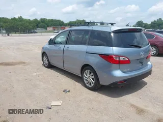 2012 Mazda 5 Sport with VIN JM1CW2BLXC0106748, listed as a IAAI auction lot 42435965 with 153,786 mi miles and . Bid and sale history available at DreamBid. Image 3.
