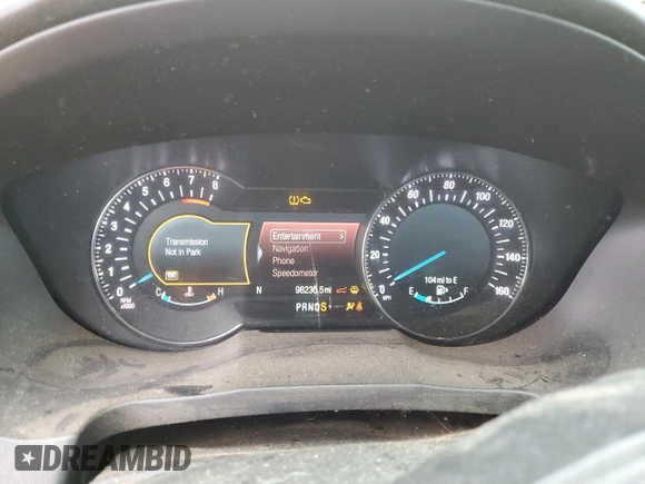 2018 Ford Explorer Platinum with VIN 1FM5K8HT1JGC57041, listed as a Copart auction lot 45741235 with 98,236 mi miles and Salvage Title. Bid and sale history available at carsss.com. Image 9.