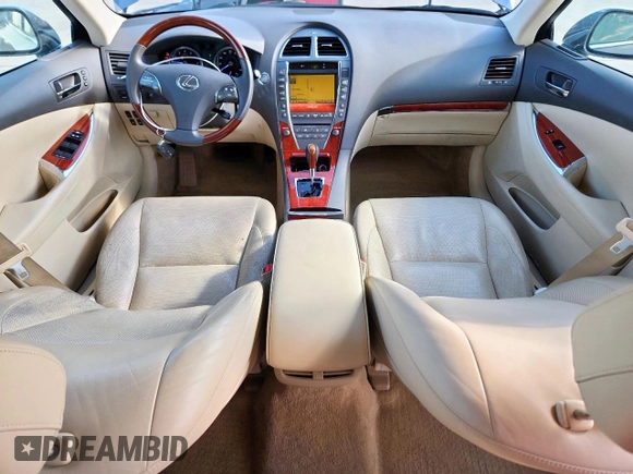 2012 Lexus ES 330 with VIN JTHBK1EG3C2481738, listed as a Copart auction lot 59806295 with 68,707 mi miles and Salvage title. Bid and sale history available at DreamBid. Image 8.