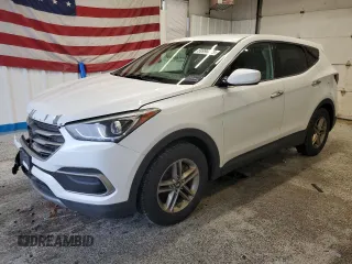 2017 Hyundai Santa Fe 2.4L with VIN 5XYZTDLB8HG438631, listed as a Copart auction lot 59996325 with 200,388 mi miles and Salvage title. Bid and sale history available at DreamBid. Image 1.