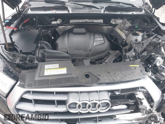 2019 Audi Q5 Premium with VIN WA1ANAFY7K2124244, listed as a IAAI auction lot 41251080 with 101,767 mi miles. Bid and sale history available at carsss.com. Image 10.