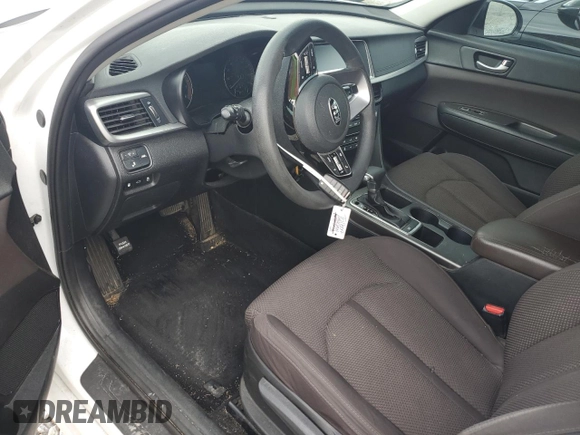 2019 Kia Optima LX with VIN 5XXGT4L33KG336245, listed as a Copart auction lot 59780595 with 119,860 mi miles and Salvage title. Bid and sale history available at DreamBid. Image 8.