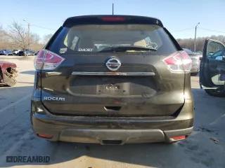 2015 Nissan Rogue S with VIN KNMAT2MT9FP515042, listed as a Copart auction lot 47737685 with 75,499 mi miles and Non Repairable. Bid and sale history available at carsss.com. Image 6.