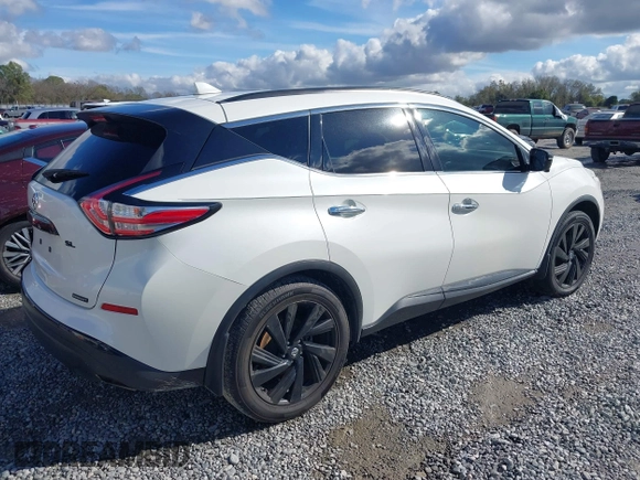 2018 Nissan Murano S with VIN 5N1AZ2MG3JN140380, listed as a IAAI auction lot 40919077 with 133,272 mi miles and . Bid and sale history available at DreamBid. Image 4.