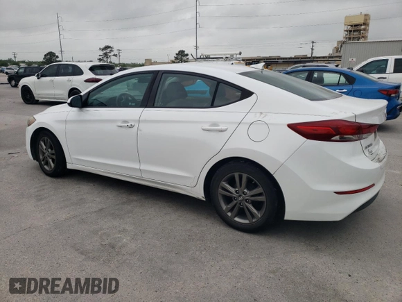 2017 Hyundai Elantra SE with VIN 5NPD84LF4HH115698, listed as a Copart auction lot 51872295 with 53,587 mi miles and Salvage Title. Bid and sale history available at DreamBid. Image 2.