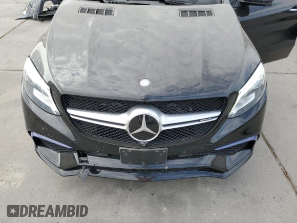 2016 Mercedes-Benz GLE 63 S AMG with VIN 4JGED7FB9GA009033, listed as a Copart auction lot 64547323 with 86,547 mi miles and . Bid and sale history available at DreamBid. Image 11.