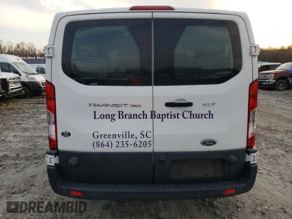 2016 Ford Transit XL with VIN 1FBZX2ZM1GKA92176, listed as a Copart auction lot 48243095 with 61,431 mi miles and Salvage title. Bid and sale history available at DreamBid. Image 6.