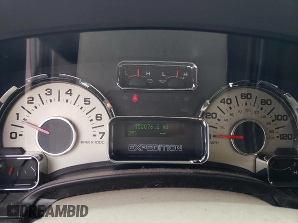 2011 Ford Expedition EL XLT with VIN 1FMJK1J53BEF15624, listed as a Copart auction lot 44447335 with 152,076 mi miles and Salvage Title. Bid and sale history available at carsss.com. Image 9.