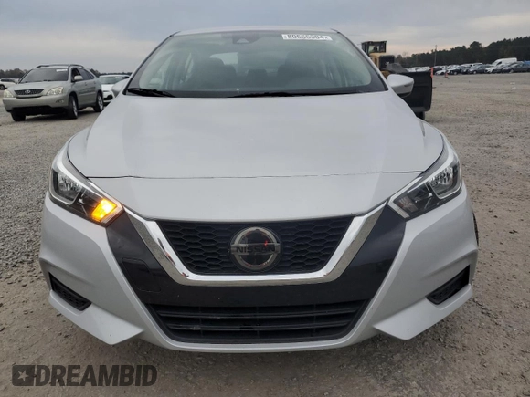 2021 Nissan Versa SV with VIN 3N1CN8EVXML868598, listed as a Copart auction lot 80665304 with 85,875 mi miles and Salvage title. Bid and sale history available at DreamBid. Image 5.