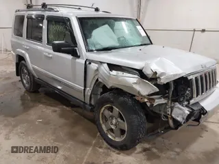 2010 Jeep Commander Sport with VIN 1J4RG4GK9AC127258, listed as a IAAI auction lot 41844062 with 181,465 mi miles. Bid and sale history available at carsss.com. Image 1.