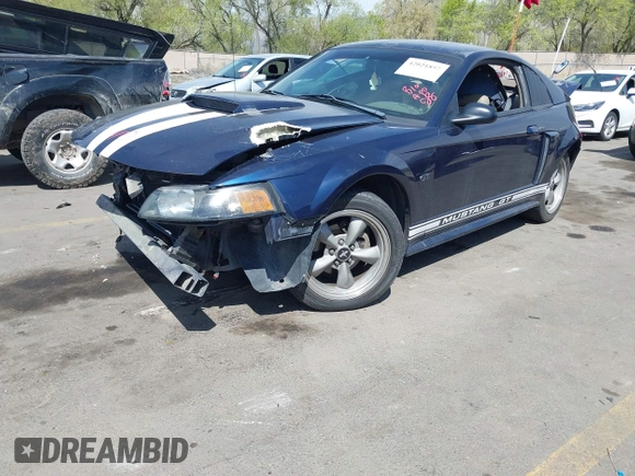 2002 Ford Mustang GT Deluxe z VIN 1FAFP42X12F191957, wystawiony jako IAAI lot #42021857 z przebiegiem Nie podano mil oraz . Historia ofert i sprzedaży dostępna na DreamBid. Obrazek 2.