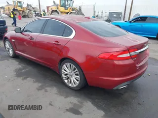 2012 Jaguar XF Portfolio with VIN SAJWA0HB5CLS21062, listed as a IAAI auction lot 41733179 with 125,614 mi miles. Bid and sale history available at carsss.com. Image 3.