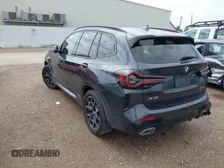 2024 BMW X3 sDrive30i with VIN 5UX43DP07R9V39275, listed as a IAAI auction lot 41673687 with 21,887 mi miles and . Bid and sale history available at DreamBid. Image 3.