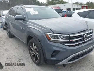 2021 Volkswagen Atlas SEL Premium with VIN 1V2TE2CA7MC207972, listed as a IAAI auction lot 41678429 with 111,486 mi miles and . Bid and sale history available at DreamBid. Image 1.