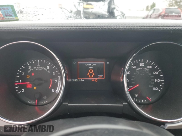 2016 Ford Mustang EcoBoost with VIN 1FA6P8TH6G5223488, listed as a Copart auction lot 52540315 with 75,011 mi miles and Salvage Title. Bid and sale history available at carsss.com. Image 9.