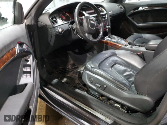 2010 Audi A5 Premium with VIN WAUCFAFH6AN023623, listed as a Copart auction lot 83347044 with 121,420 mi miles and Clean title. Bid and sale history available at DreamBid. Image 8.