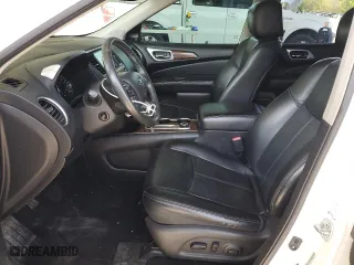 2017 Nissan Pathfinder S with VIN 5N1DR2MM6HC600043, listed as a Copart auction lot 52933735 with 160,750 mi miles and Clean Title. Bid and sale history available at carsss.com. Image 7.