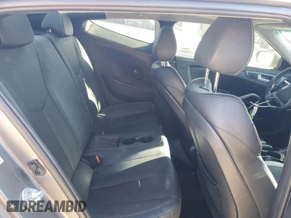 2015 Hyundai Veloster Turbo with VIN KMHTC6AEXFU249159, listed as a Copart auction lot 42161855 with 137,747 mi miles and Salvage title. Bid and sale history available at DreamBid. Image 10.