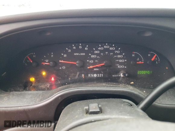 2006 Ford Econoline Cargo with VIN 1FDXE45S16HA83784, listed as a Copart auction lot 45242935 with 200,040 mi miles and Clean Title. Bid and sale history available at DreamBid. Image 9.