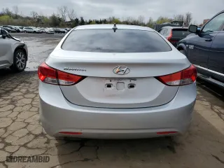 2013 Hyundai Elantra Limited with VIN KMHDH4AE4DU511796, listed as a Copart auction lot 53937555 with 125,106 mi miles and Salvage Title. Bid and sale history available at carsss.com. Image 6.