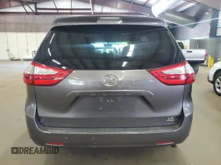 2015 Toyota Sienna LE with VIN 5TDJK3DC7FS105502, listed as a Copart auction lot 61672045 with 183,035 mi miles and Clean title. Bid and sale history available at DreamBid. Image 6.