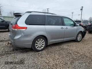 2013 Toyota Sienna LE with VIN 5TDJK3DCXDS053540, listed as a Copart auction lot 50945915 with 210,251 mi miles and Salvage Title. Bid and sale history available at carsss.com. Image 3.