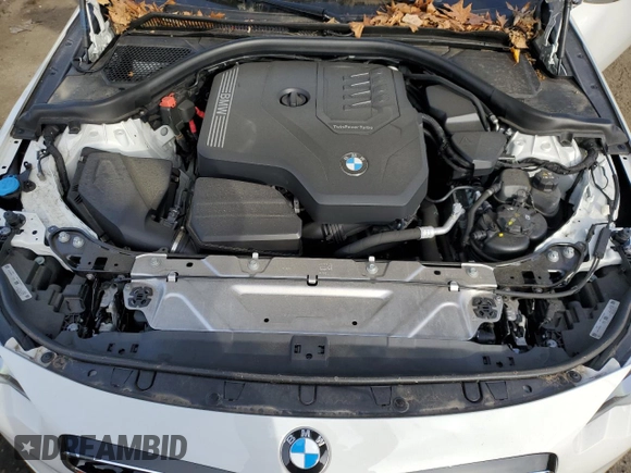2024 BMW 2 Series 230i xDrive with VIN 3MW33CM05R8E02208, listed as a Copart auction lot 80850784 with 10,282 mi miles and Salvage title. Bid and sale history available at DreamBid. Image 11.