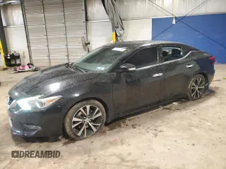 2018 Nissan Maxima SV z VIN 1N4AA6AP1JC394923, wystawiony jako Copart lot #56501715 z przebiegiem 87 634 mil mil oraz Szkoda całkowita • Salvage title. Historia ofert i sprzedaży dostępna na DreamBid. Obrazek 1.