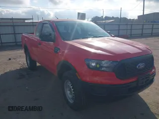 2022 Ford Ranger XL with VIN 1FTER1EH6NLD18744, listed as a IAAI auction lot 41459746 with 19,720 mi miles and . Bid and sale history available at DreamBid. Image 1.