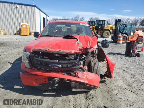 2014 Ford F-150 XL with VIN 1FTMF1CM6EFB93294, listed as a Copart auction lot 46037925 with 0 mi miles and Salvage Title. Bid and sale history available at carsss.com. Image 5.