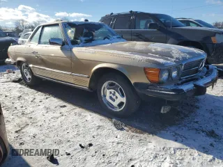 1983 Mercedes-Benz 380 with VIN WDBBA45A0DB026220, listed as a Copart auction lot 87532565 with 153,957 mi miles and Clean Title. Bid and sale history available at carsss.com. Image 4.