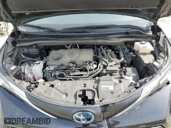 2022 Toyota Sienna XLE with VIN 5TDJRKEC8NS128404, listed as a Copart auction lot 54226825 with 44,459 mi miles and Salvage Title. Bid and sale history available at carsss.com. Image 12.