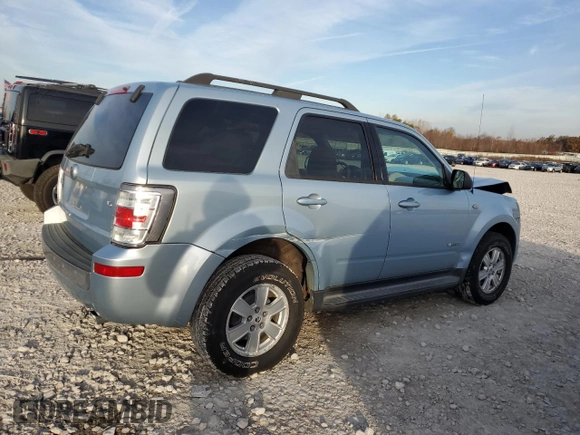 2008 Mercury Mariner with VIN 4M2CU81198KJ09641, listed as a Copart auction lot 77907404 with 137,994 mi miles and Clean Title. Bid and sale history available at carsss.com. Image 3.