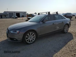 2013 Audi A4 Premium Plus with VIN WAUFFAFL8DN024911, listed as a Copart auction lot 61891325 with 167,841 mi miles and Salvage title. Bid and sale history available at DreamBid. Image 1.