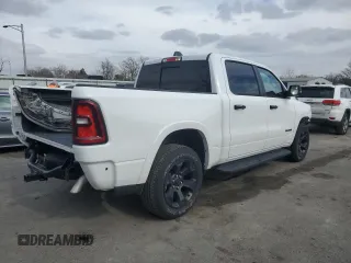 2025 Ram 1500 Big Horn with VIN 1C6RRFFG9SN512549, listed as a Copart auction lot 46062015 with 11,890 mi miles and Salvage Title. Bid and sale history available at carsss.com. Image 3.