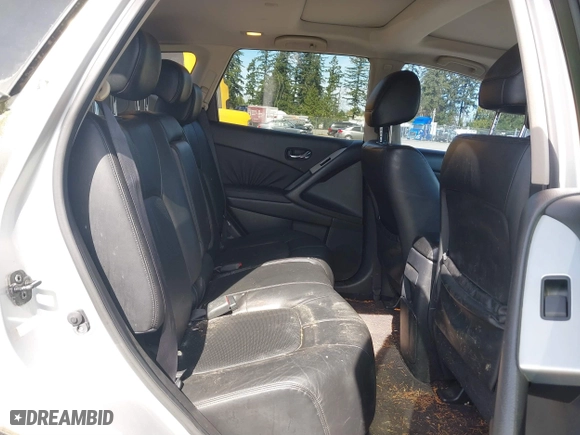 2009 Nissan Murano SL with VIN JN8AZ18WX9W114112, listed as a IAAI auction lot 41860833 with 203,676 mi miles. Bid and sale history available at carsss.com. Image 8.